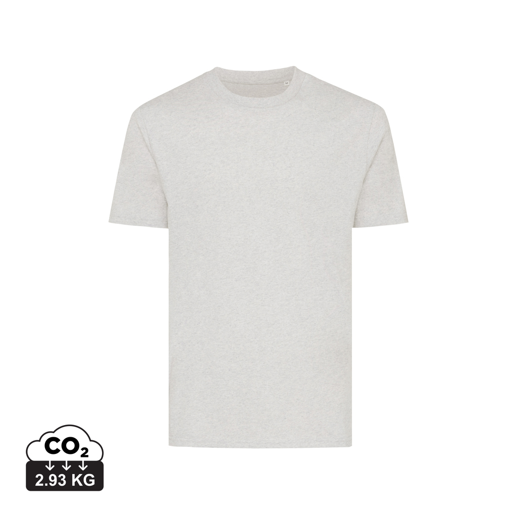 T-shirt en coton bio unisexe à personnaliser Sierra Iqoniq light heather grey